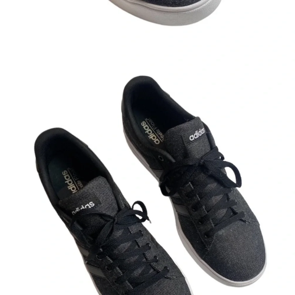 Adidas Sneakers Black Denim Size 12 Ortholite Float